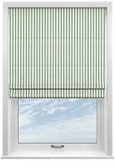 The British Stripe Co. Mary, London No.1 - Roman Blind